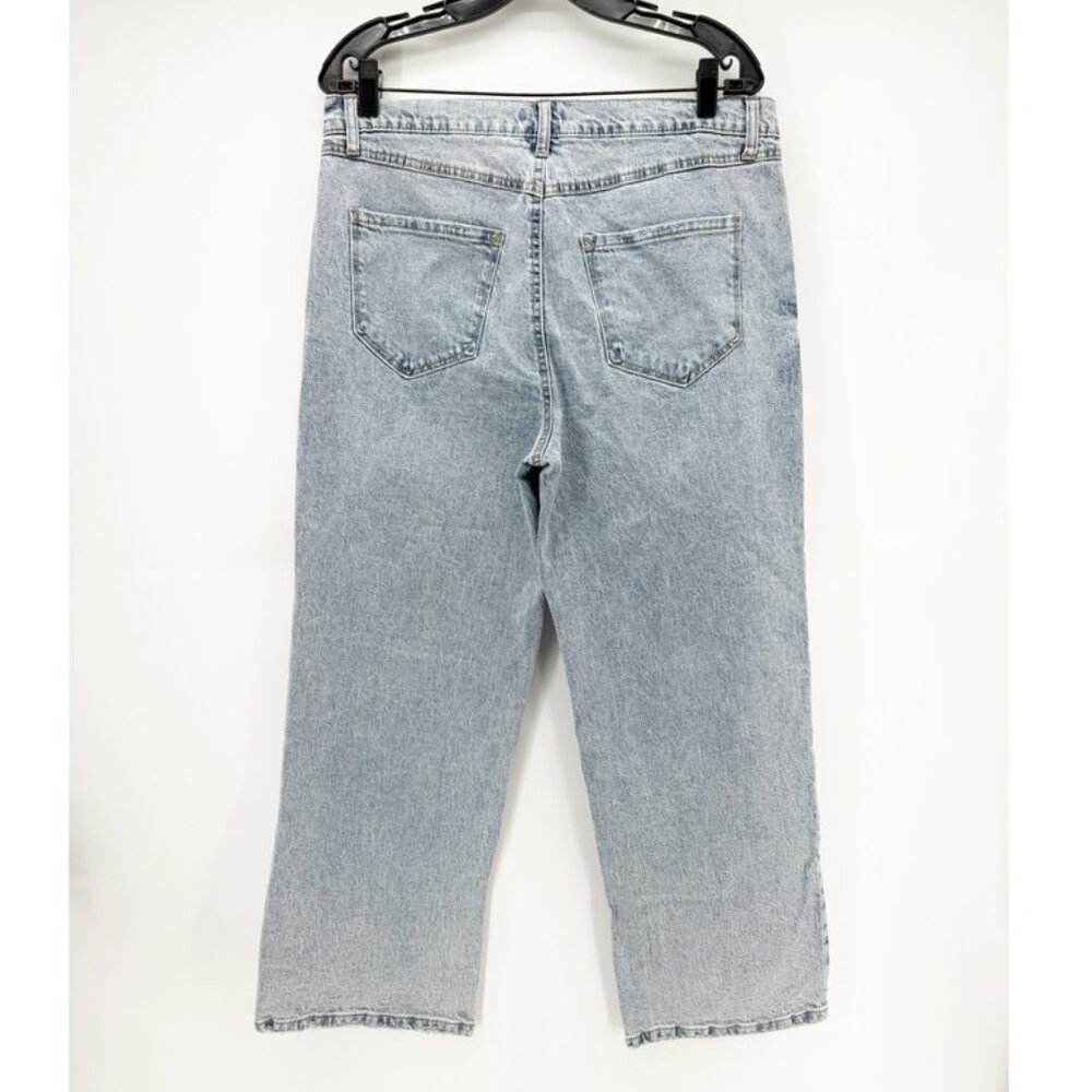 kensie Jeans for Women The Aubrey Retro Luxe High-Rise Relaxed Straight 12/31 - Picture 4 of 14